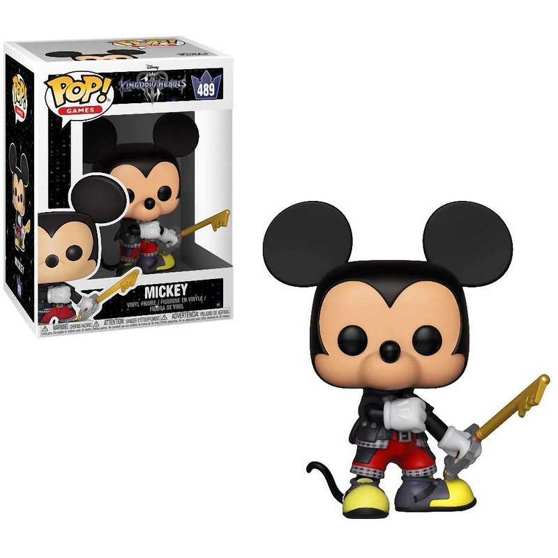 Disney Kingdom Hearts III #489 - Mickey - Funko Pop! Games