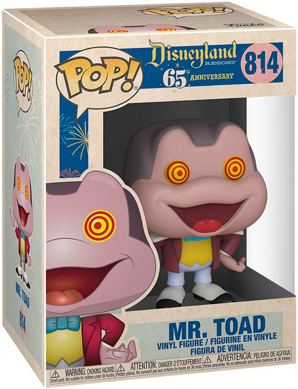 Disney 65th #814 - Mr. Toad with Spinning Eyes - Funko Pop! Disney*