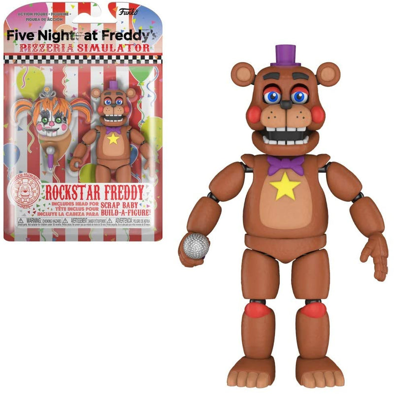 Five Nights at Freddy's Pizza Simulator - Rockstar Freddy - Funko Action Figure