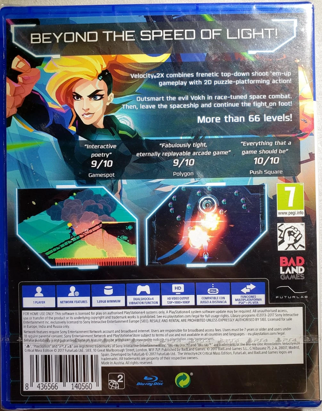 Velocity 2X : Critical Mass Edition (EUR)