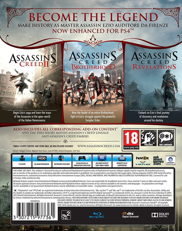 Assassin's Creed: The Ezio Collection (EUR)*