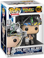 Back to The Future #959 - Doc with Helmet - Funko Pop! Movies*